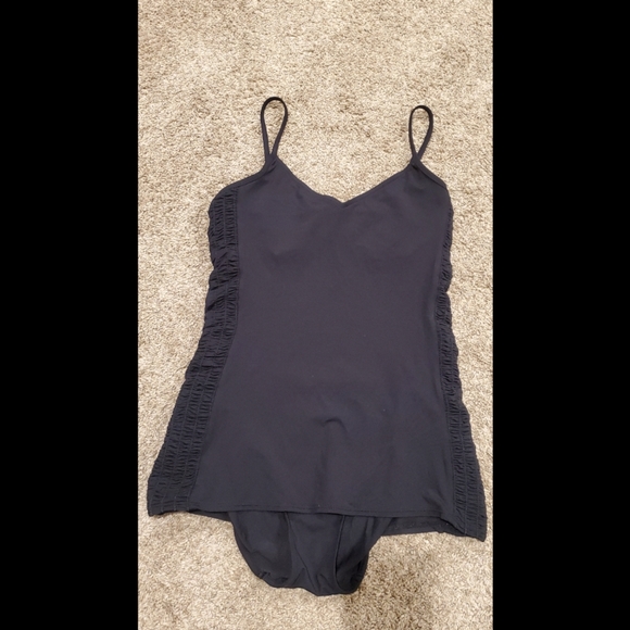 Calvin Klein Swim Womens Calvin Klein Swim Suit Large One Piece Attached Tank Shaping Poshmark